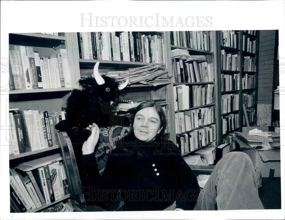 1990 Colorado University History Professor Patty Limerick Press Photo - Historic Images