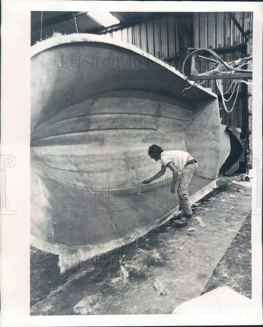 1975 Manatee County, Florida Wellcraft Marine Corp Press Photo - Historic Images