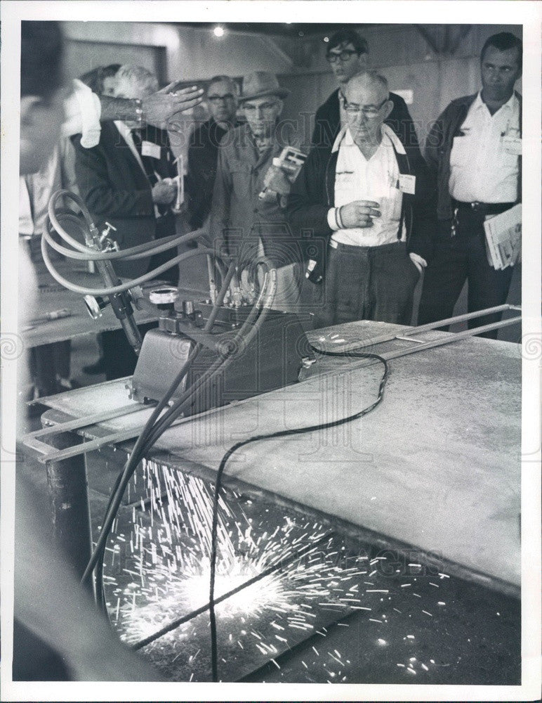 1968 Largo, Florida West Coast Welding Show Press Photo - Historic Images