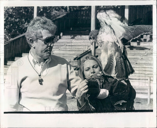 1981 Weeki Wachee Spring Florida, Detroit Talk Show Host John Kelly Press Photo - Historic Images