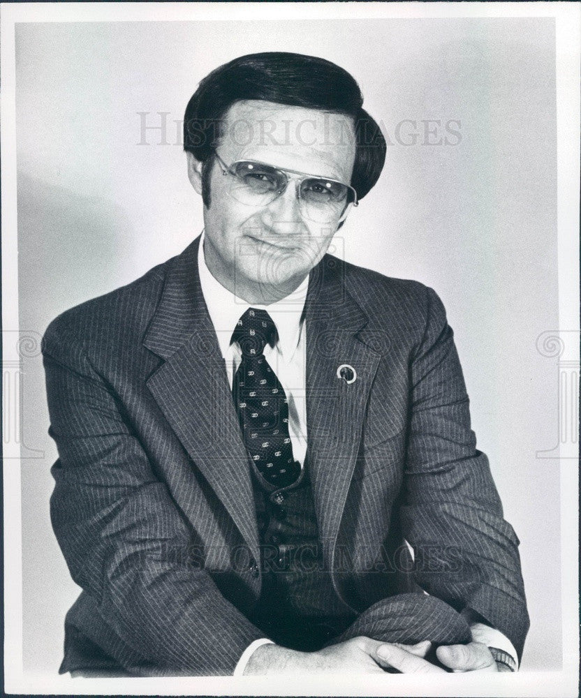 1981 Denver, Colorado Pastor Howard Cummings Press Photo - Historic Images