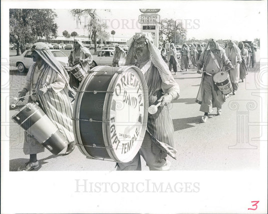 1984 Spring Hill, Florida Columbus Day Parade Press Photo - Historic Images