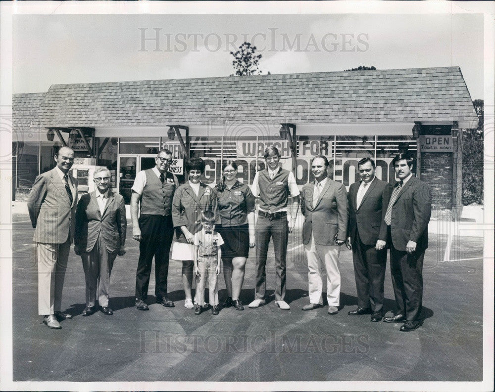 Undated Pinellas Park, Florida Convenience Food Mart Opening Press Photo - Historic Images
