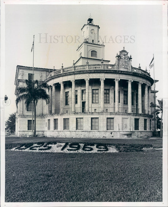 Undated Coral Gables, Florida City Hall Press Photo - Historic Images