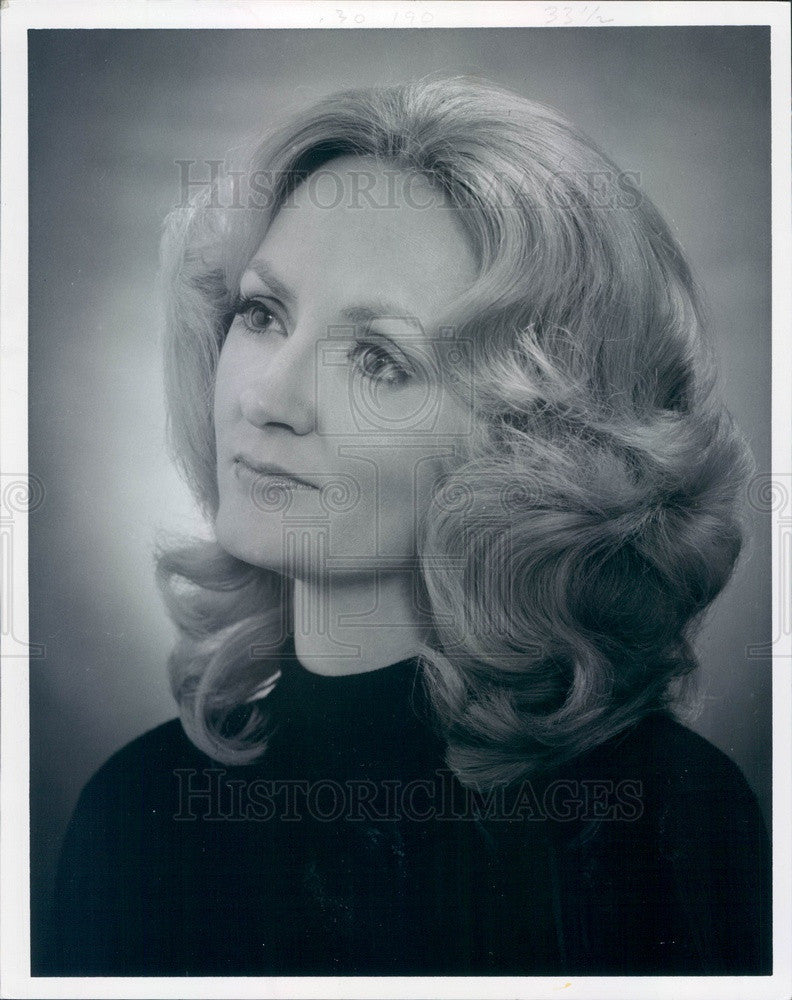 1973 Opera Singer Sharon Harrison Press Photo - Historic Images
