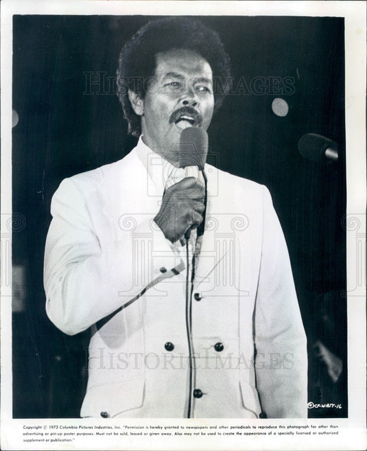 1973 American Singer Billy Eckstine Press Photo - Historic Images