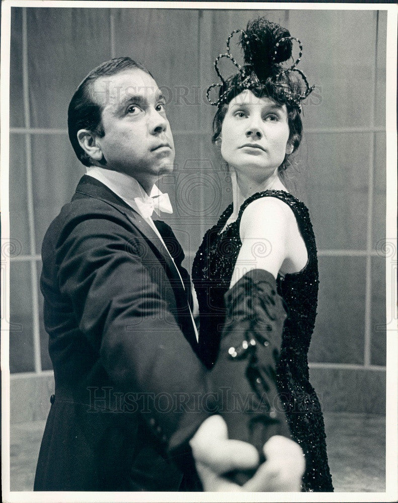 1966 Denver Colorado Theater Actor Betsy Skinner/Anthony Del Signore Press Photo - Historic Images