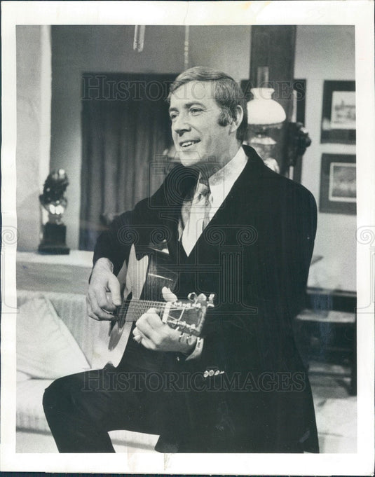 1971 Singer Val Doonican Press Photo - Historic Images
