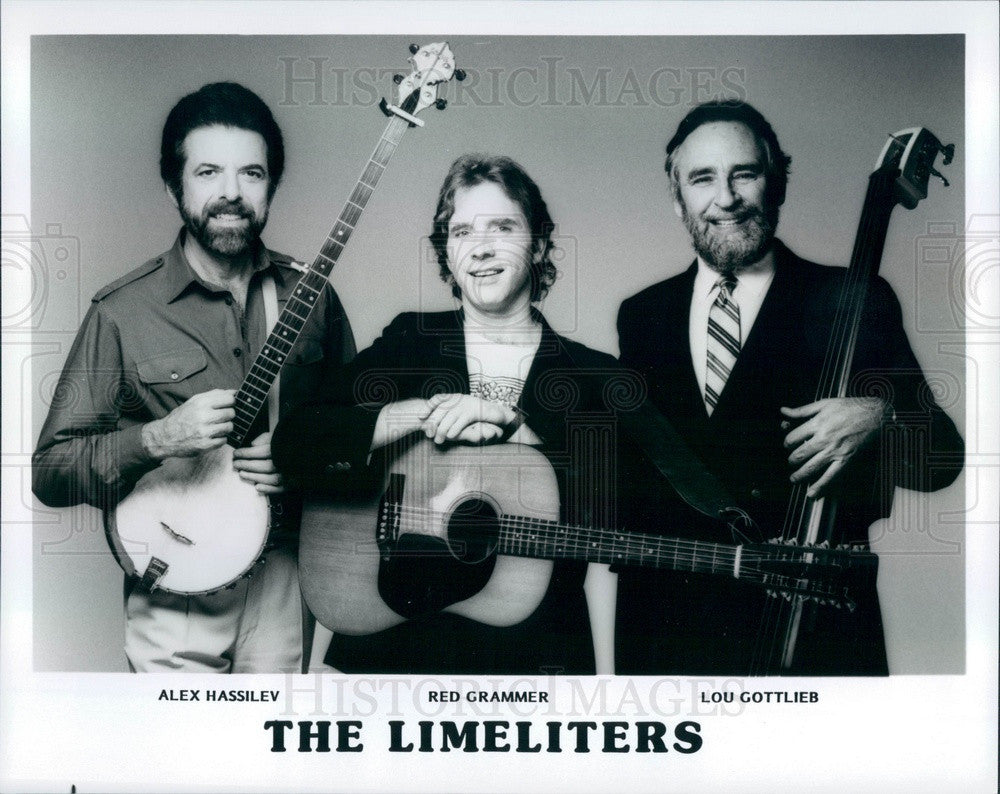 1987 Folk Music Group the Limeliters Press Photo - Historic Images