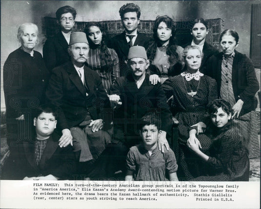 Undated Hollywood Actor Stathis Giallelis in America America Press Photo - Historic Images