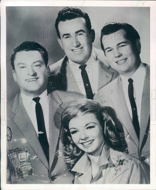 1967 Western Vocal Group The Frontiersmen & Joannie Press Photo - Historic Images