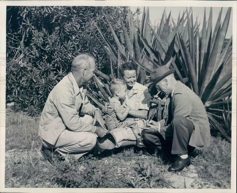 1947 Dry Tortugas, FL Garden Key Island Fort Jefferson Caretakers Press Photo - Historic Images