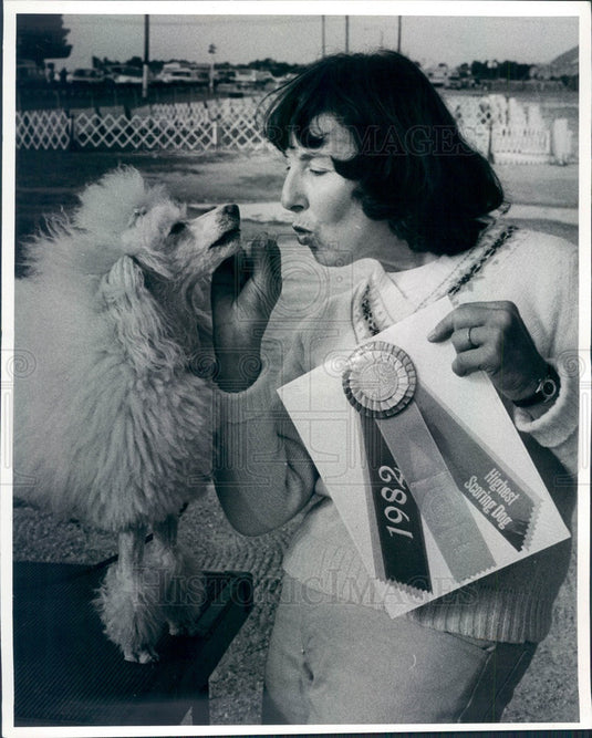 1982 St. Petersburg Florida Dog Fanciers Assoc Dog Show Press Photo - Historic Images