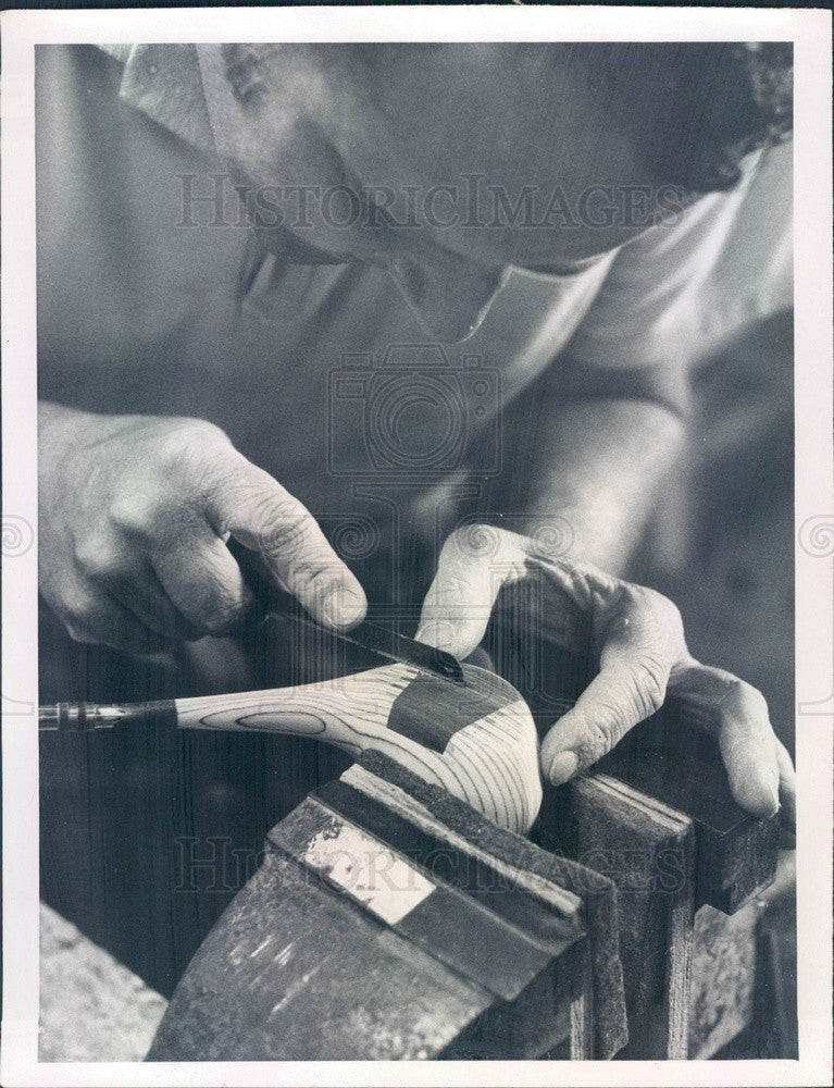 1971 Largo, Florida Donnelly&#39;s Golf Shop Owner Bruce Donnelly Press Photo - Historic Images