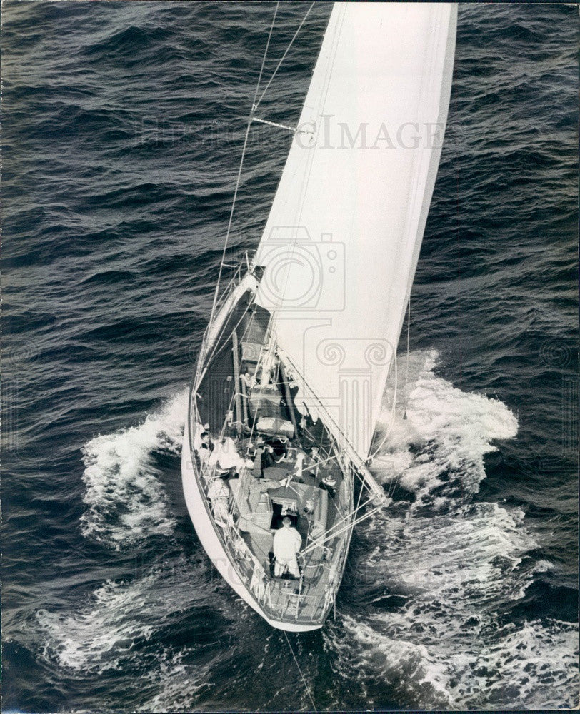1967 Miami-Lucaya SORC Yacht Race Chubasco Press Photo - Historic Images