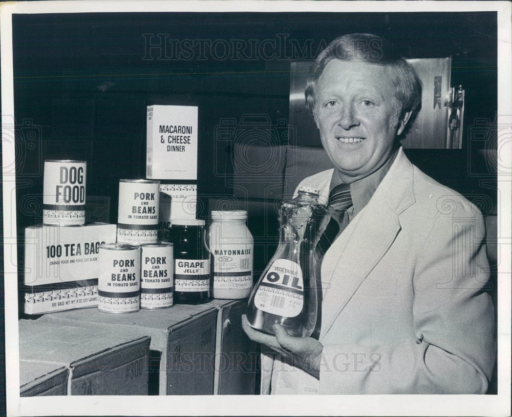 1978 St. Petersburg, Florida Webb&#39;s City Grocery Generic Items Press Photo - Historic Images
