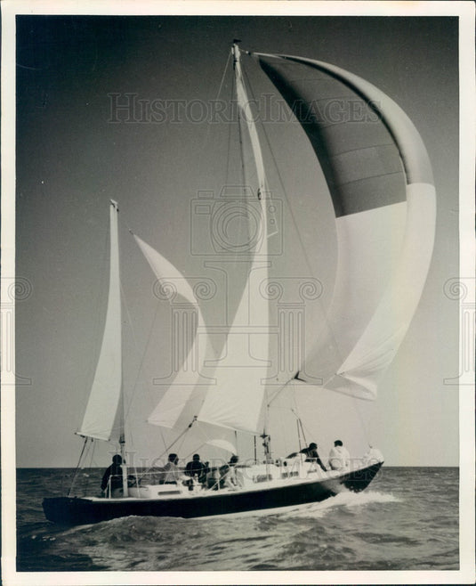 Undated Lake Wales, Florida Surfliner Corp Winning Yacht Feather II Press Photo - Historic Images