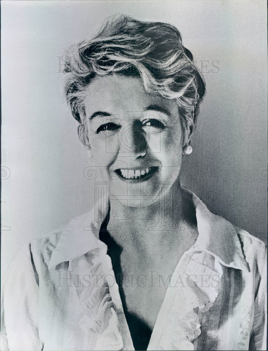 1968 Novelist Marya Mannes Press Photo - Historic Images