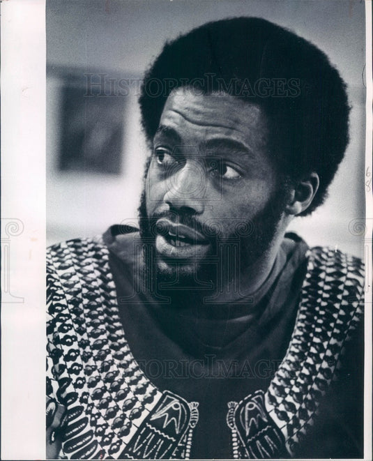 1969 Denver, Colorado Au Naturel Founder Chuck Campbell Press Photo - Historic Images