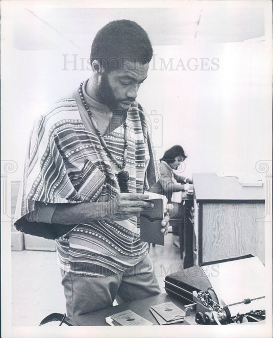 1969 Denver, Colorado Au Naturel Founder Chuck Campbell Press Photo - Historic Images