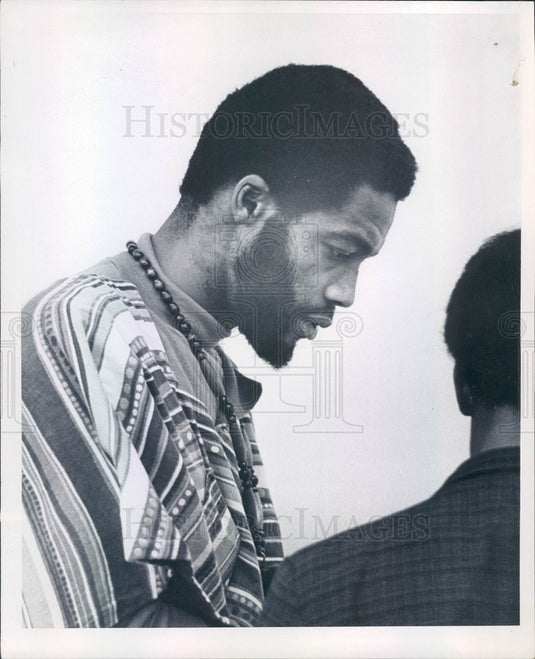 1969 Denver, Colorado Au Naturel Founder Chuck Campbell Press Photo - Historic Images