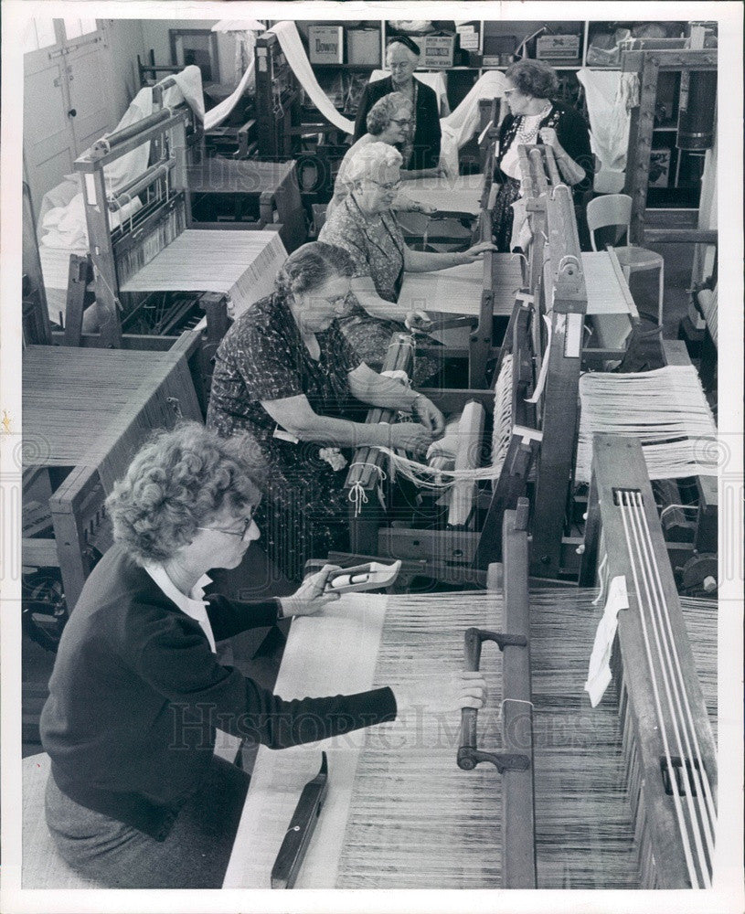 1963 Pinellas County, Florida Weavers Guild Press Photo - Historic Images