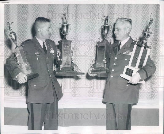 1959 Fort Carson, CO Rifle & Pistol Match Winners Press Photo - Historic Images