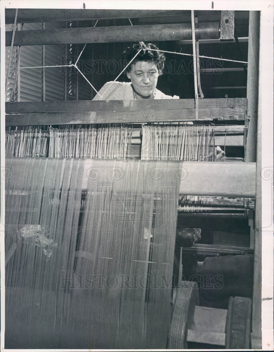 1956 St. Petersburg Florida TB Hospital Weaver Press Photo - Historic Images