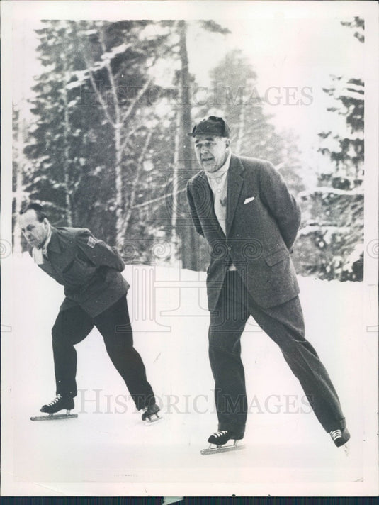 1959 Sweden Prince Bertil & Bertil Lord Press Photo - Historic Images