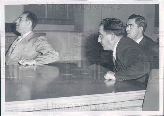 1953 Denver, Colorado Gambler Paul (The Harp) Enrichi Press Photo - Historic Images