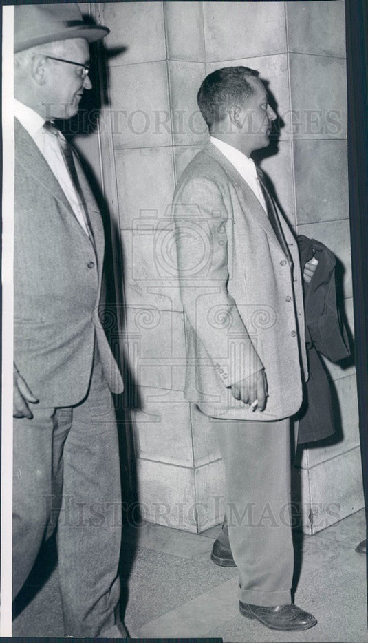 1956 Denver, Colorado Gambler Paul (The Harp) Enrichi Press Photo - Historic Images