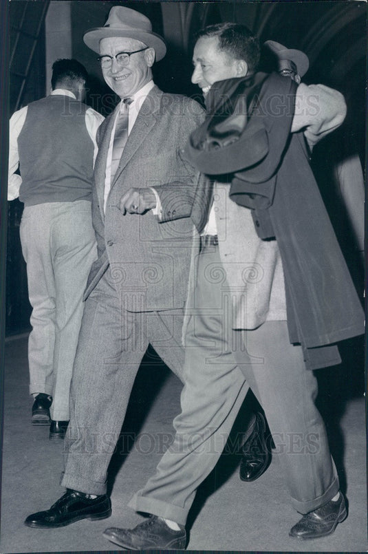 1956 Denver, Colorado Gambler Paul (The Harp) Enrichi Press Photo - Historic Images