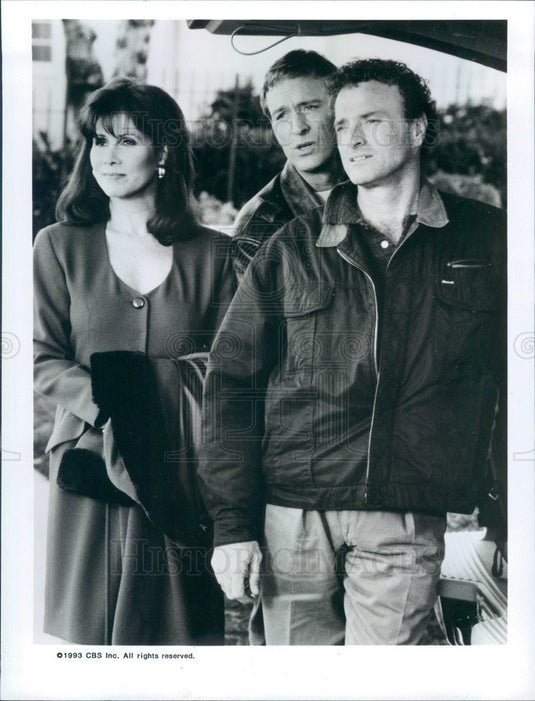 1993 Hollywood Actors Michele Lee/Kevin Dobson/Ted Shackelford Press Photo - Historic Images