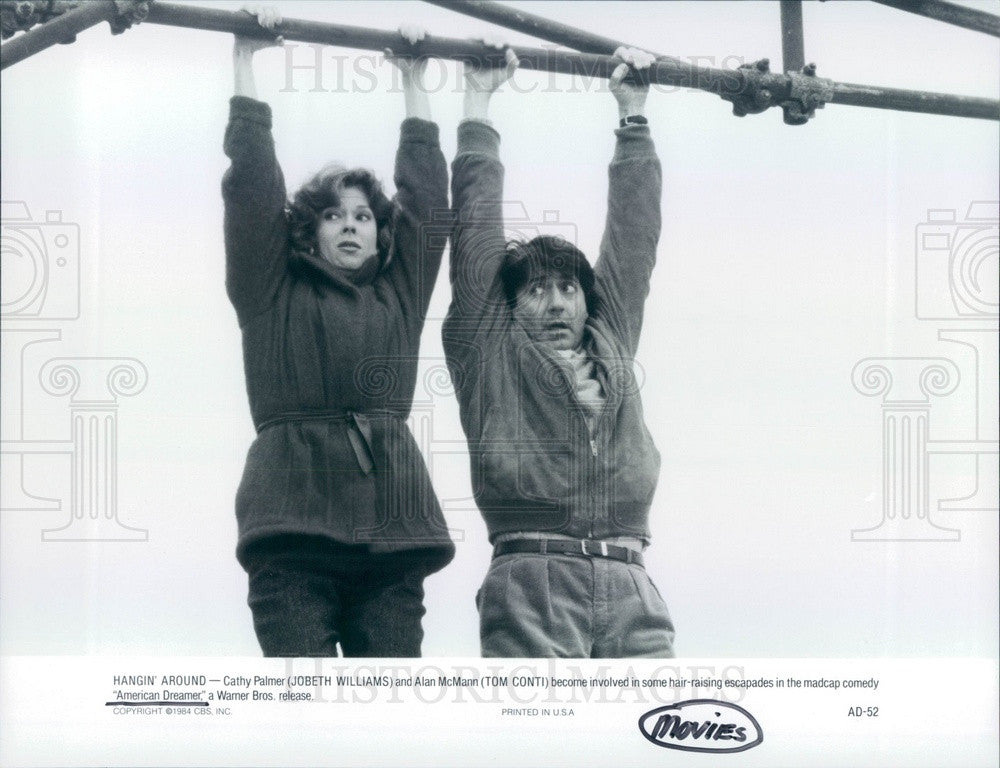 1984 Hollywood Actors Jobeth Williams &amp; Tom Conti Press Photo - Historic Images