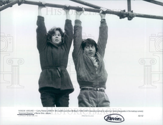 1984 Hollywood Actors Jobeth Williams & Tom Conti Press Photo - Historic Images
