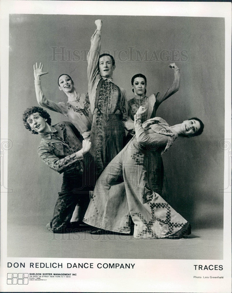 1980 Don Redlich Dance Company Press Photo - Historic Images