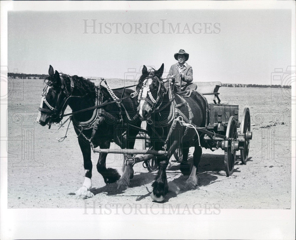 1975 Kiowa, Colorado Rancher/Artist/Pilot Terry Kelsey Press Photo - Historic Images