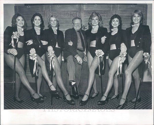 1984 St. Petersburg FL Jr League Follies & NY Director Howard Miller Press Photo - Historic Images