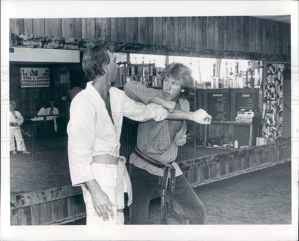 1982 Seminole, Florida Tae Kwon Do Karate Expert John Graden Press Photo - Historic Images
