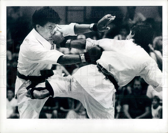 1988 Clearwater, Florida Uechi-Ryu Karate Championship Press Photo - Historic Images