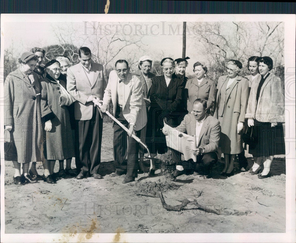 1955 St. Petersburg Florida Katherine Payne Rehab Center Press Photo - Historic Images