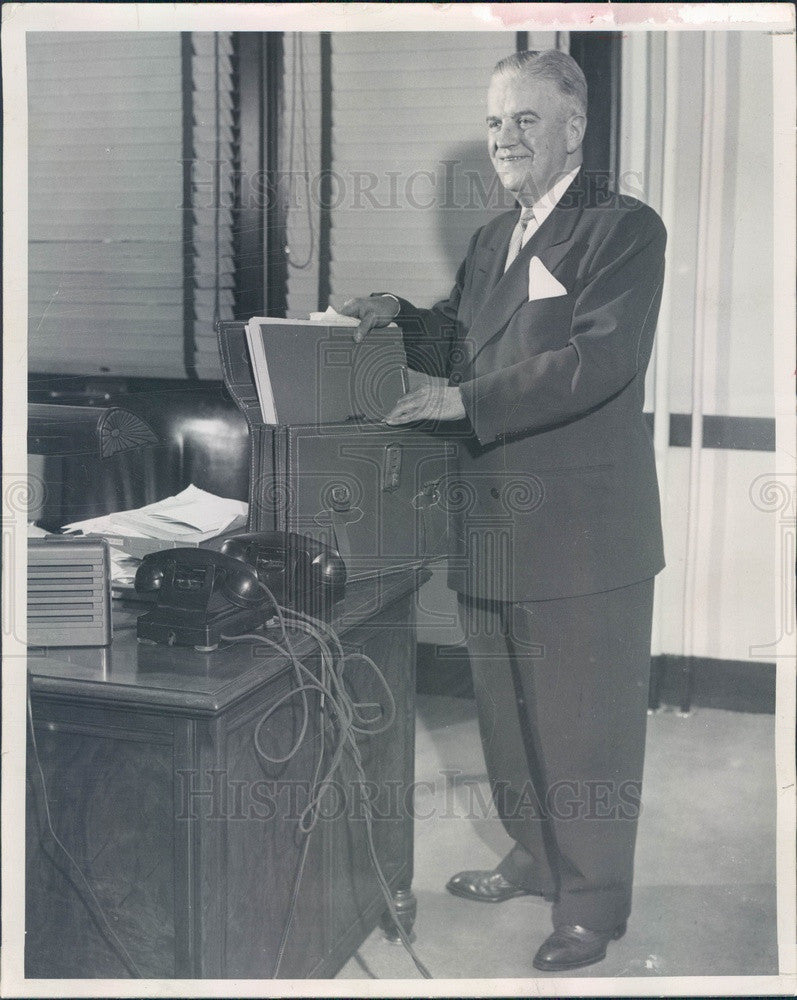 1959 Denver, Colorado Lawyer &amp; Asst. District Atty. Max Melville Press Photo - Historic Images