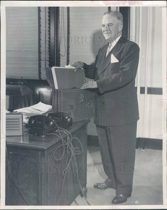 1959 Denver, Colorado Lawyer & Asst. District Atty. Max Melville Press Photo - Historic Images