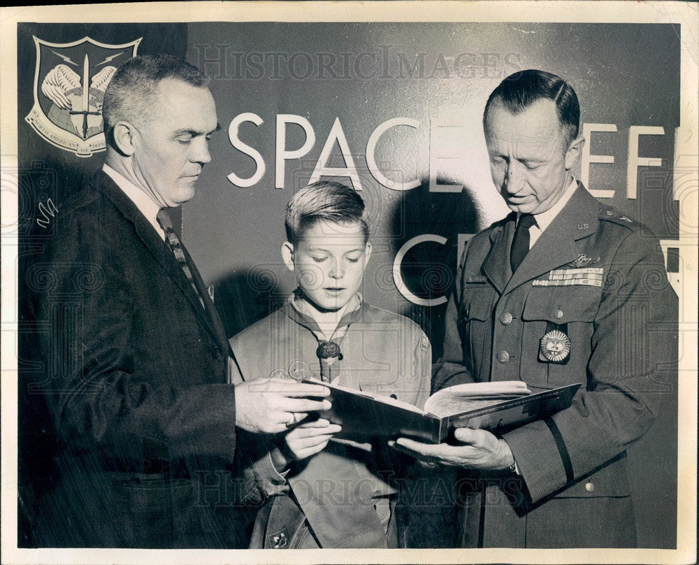 1966 Colorado Springs, CO Boy Scout Gregory MacNabb Press Photo - Historic Images