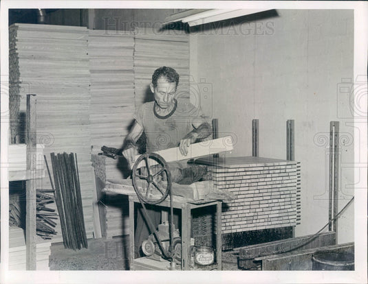 1951 St. Petersburg Florida Kempker Furniture Manufacturing Company Press Photo - Historic Images