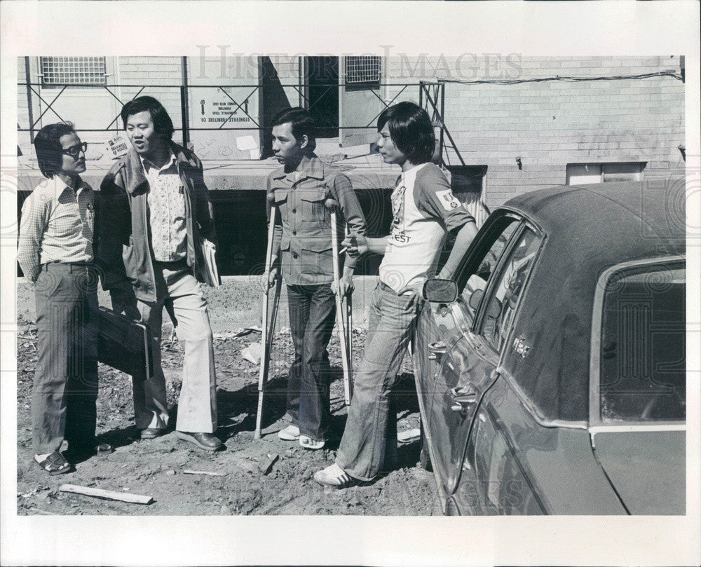 1979 Denver, Colorado Vietnamese Social Services Worker Huy Dieu Li Press Photo - Historic Images