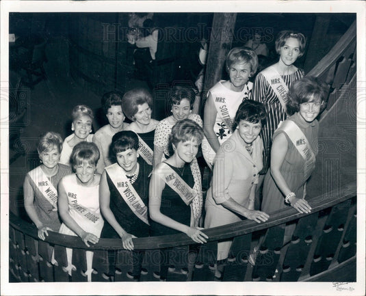 1967 Colorado Mrs. Littleton Homemaker Contestants Press Photo - Historic Images