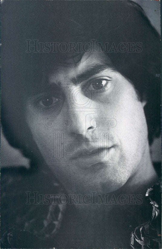 1975 Psychic Uri Geller Press Photo - Historic Images