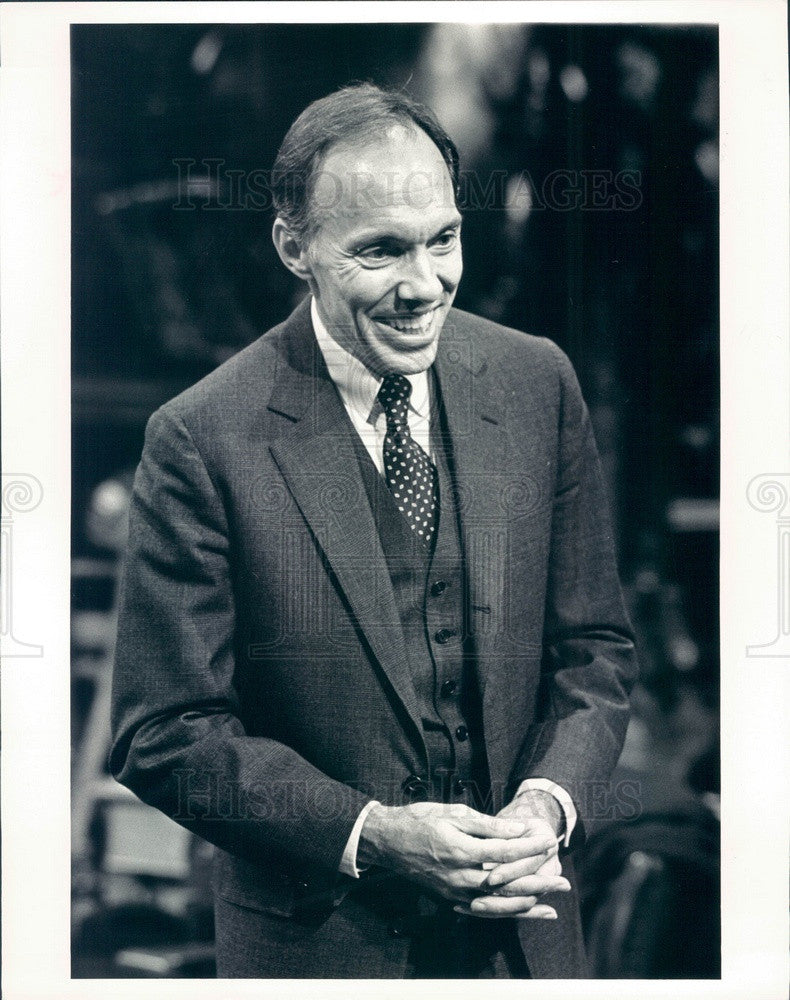 1987 Denver, Colorado Center Theater Actor/Director Frank Georgianna Press Photo - Historic Images