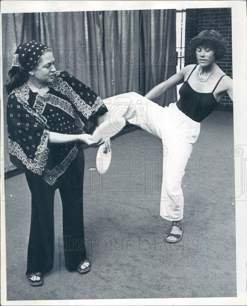 1976 Colorado University Dance Therapist Rhoda Gersten Press Photo - Historic Images